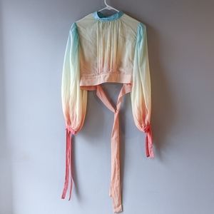 Rococo Sand Sunset Crop Top